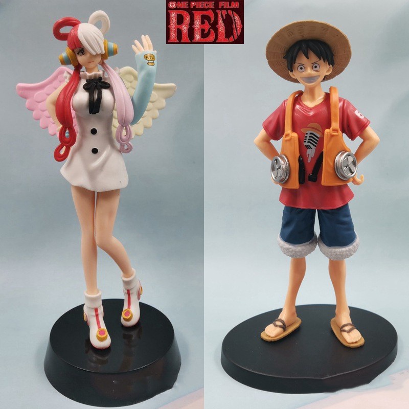 ฟิกเกอร์ One Piece Uta Film Red vol.1 Anime Figure Dxf Shanks Daughter Uta Sanji ของเล่นสะสม สําหรับเด็ก