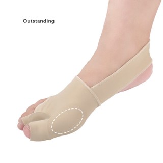 Outstanding 1 คู่ เจล สองนิ้ว เฝือก ยืด แก้ไข hallux valgus กระดูก เท้า ใหม่