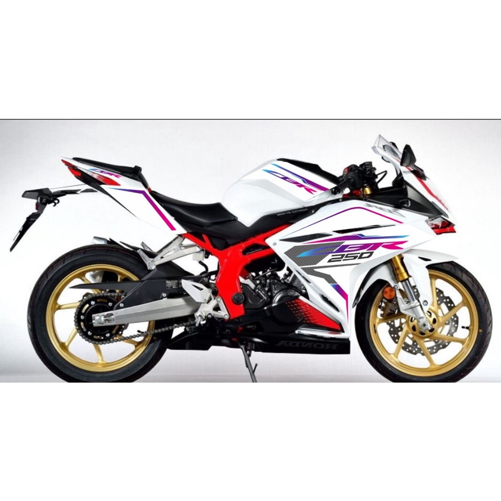 HONDA CBR250 STRIPING ทรานซิสเตอร์ใหม่ RAINBOW MOTIF