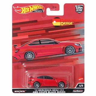 Hot Wheels Car Culture Deutschland Design 12 Mercedes-Benz C63 AMG Coupe Black Series