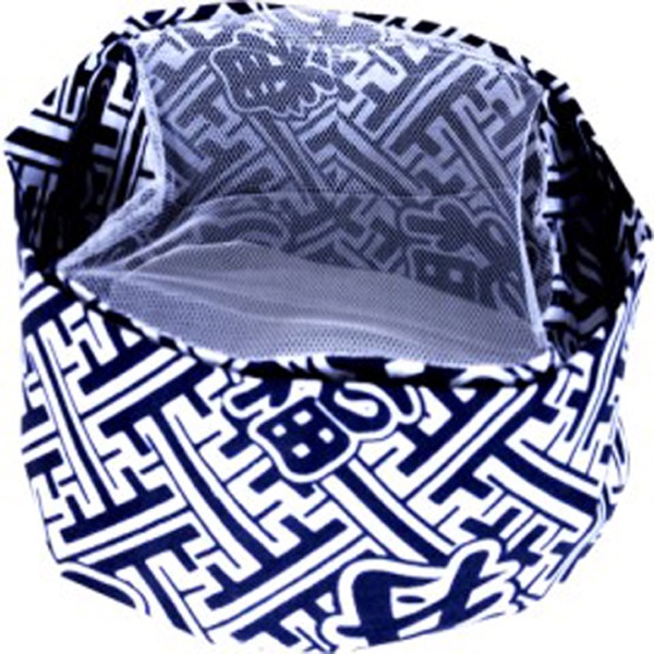 [Dashi Japanese Cooking Clothes 1] Ichiban Sushi Hat หมวกทํางานเชฟญี่ปุ่น 29 * 10 ซม. ตาข่ายด้านบน B