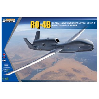 โมเดลประกอบ Kinetic Model1/48 KI-K48084 RQ-4B Global Hawk Unmanned Aerial Vehicle