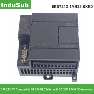 ทรานซิสเตอร์หลัก S7-200 6ES7 212-1AB23-0XB0 CPU 222 PLC DC 24V 8 DI 6 DO