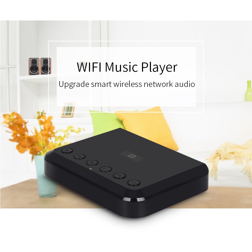 ตัวรับสัญญาณเสียง WIFI ไร้สายสำหรับ Airplay Spotify DLNA NAS Multiroom Sound Stream Bluetooth 5.0 Music Box Optical Adap #8