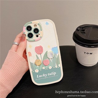 เคส สำหรับ ไอโฟน เคสซิลิโคน สินค้าพร้อมส่งจากไทย สำหรับ Iphone 14 13 12 11 Pro max ดอกไม้โฟม TPU-R1787