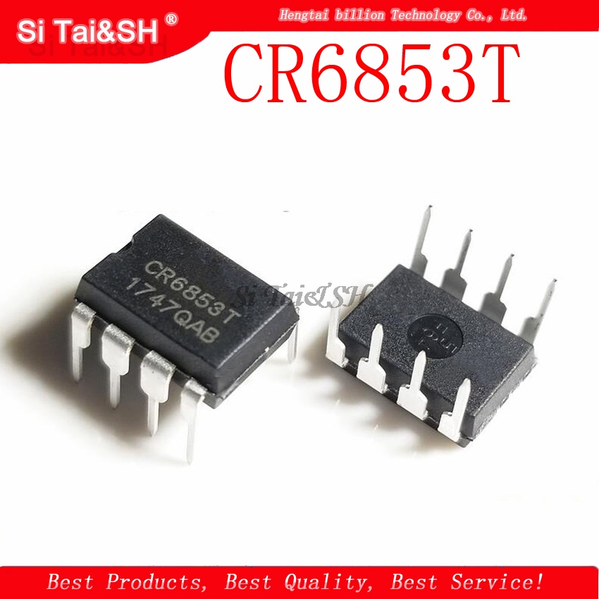 10PCS CR6853T CR6853 DIP8 DIP ใหม่