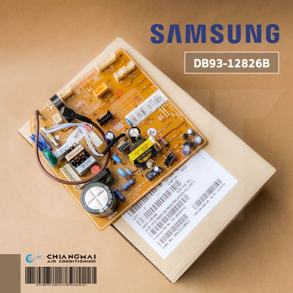 DB93-12826B แผงวงจรแอร์ Samsung แผงบอร์ดแอร์ซัมซุง แผงบอร์ดคอยล์เย็น รุ่น AR24FCSEFUUNST