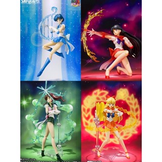 เซเลอร์มูนโมเดล SHF Super Sailor Moon Mercury-Mars-Jupiter-Venus