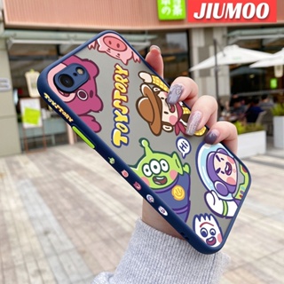 สําหรับ iPhone 7 8 se 2020 7 Plus 8 Plus เคสการ์ตูนน่ารัก Toy Story ฝ้า บาง ใส แข็ง กันกระแทก เคสป้องกันเต็มรูปแบบ เคสนิ่ม