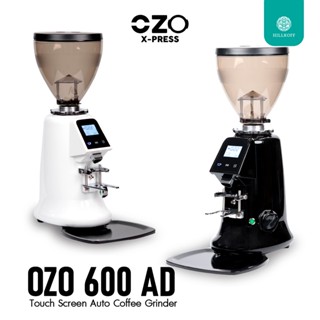 Hillkoff : เครื่องบดเมล็ดกาแฟ OZO-600AD Touch Screen Auto Coffee Grinder เครื่องบดเมล็ดกาแฟไฟฟ้า เครื่องบด เมล็ดกาแฟ