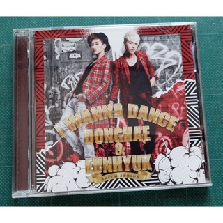 อัลบั้ม เปล่า ญี่ปุ่น SUPER JUNIOR D&amp;E - I WANNA DANCE Japanese Album เวอร์ E.L.F JAPAN แกะแล้ว ไม่มีการ์ด Kpop CD DVD