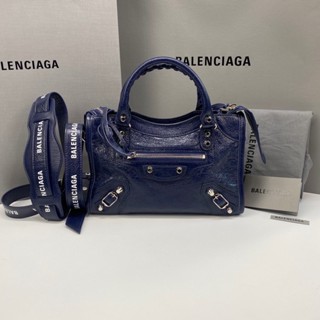 New‼️ Balenciaga mini city  พร้อมส่ง สาย logo สี Navy 💙