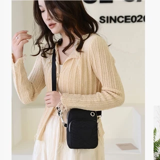 (w235)กระเป๋าสะพายข้าง แต่งซิปสีเงินสวยงาม ลายหัวใจน่ารัก vgetbag