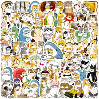 100 ชิ้น / ชุด ❉ Kawaii Kittens Series B Cats Pets สติกเกอร์ สําหรับติดตกแต่ง ❉ สติกเกอร์ Doodle แฟชั่น สําหรับตกแต่งกระเป๋าเดินทาง แล็ปท็อป สเก็ตบอร์ด DIY