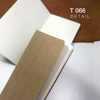 T066 **ราคาส่ง** สมุดโน๊ตไม่มีเส้น ขนาด 11x21 เซนติเมตร ใช้บันทึก หรือ refill สมุด diary