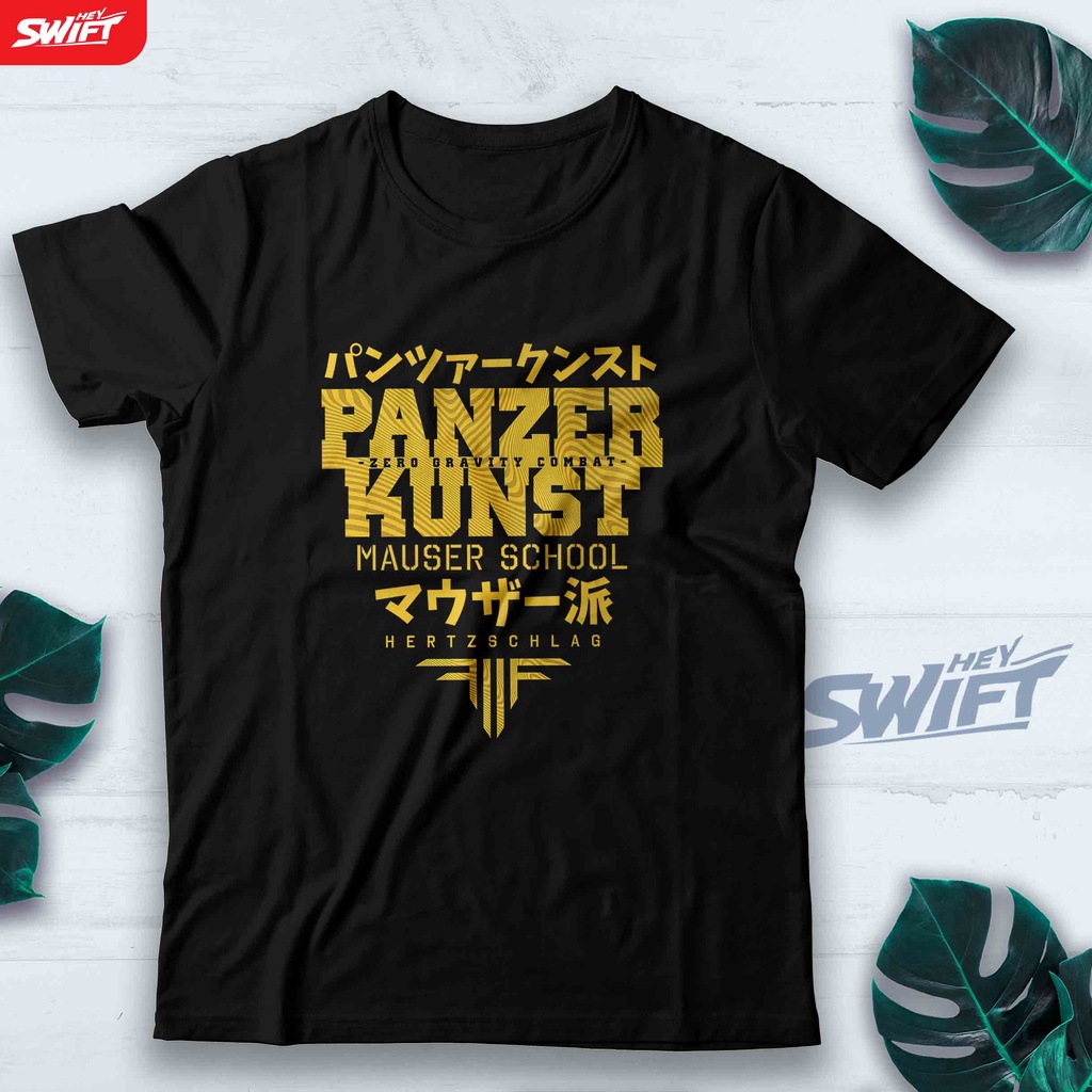 เสื้อยืด Panzer Kunst alita battle angel japan TSHIRT เสื้อผ้า DISTRO