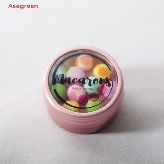 [Asegreen] กล่องเค้ก มาการองจิ๋ว 1:12 อุปกรณ์เสริม สําหรับตกแต่งบ้านตุ๊กตา