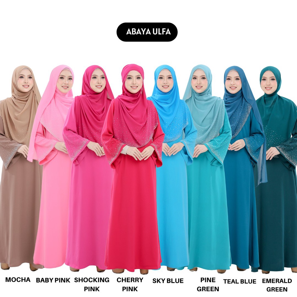 JUBAH ABAYA DIAMOND ULFA FURSAN