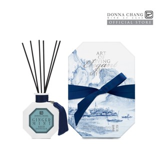 DONNA CHANG Ginger Mint Reed Diffuser (100 ml) ดอนน่า แชง ก้านไม้หอมกระจายกลิ่น น้ำหอมปรับอากาศ น้ำหอมบ้าน ก้านไม้หอม