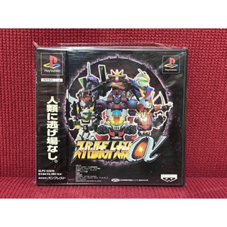 แผ่นแท้  PS1 SUPER ROBOT WARS ALPHA (Japan) รหัสเกม (SLPS 026369) สภาพสมบูรณ์