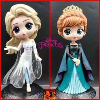 โมเดล เจ้าหญิง Disney Qposket เอลซ่า และ แอนนา  สูงประมาณ 15 Cm. ขายเป็นคู่ น่ารัก พร้อมส่ง