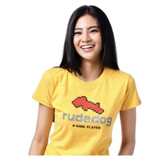 Rudedog By Hashtag เสื้อยืดแขนสั้น ทรงผู้หญิง รุ่น GAMEPLAYER  สินค้าลิขสิทธิ์แท้