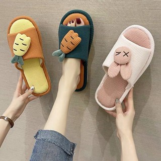 รองเท้าฟรุตตี้ รองเท้าใส่ในบ้าน สลิปเปอร์ slipper รองเท้าแตะ พื้นยาาง กันลื่น