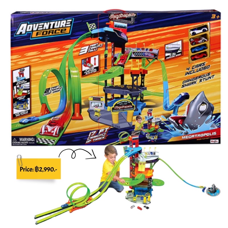 Adventure Force Metal Megatropolis Playset Shopee Thailand