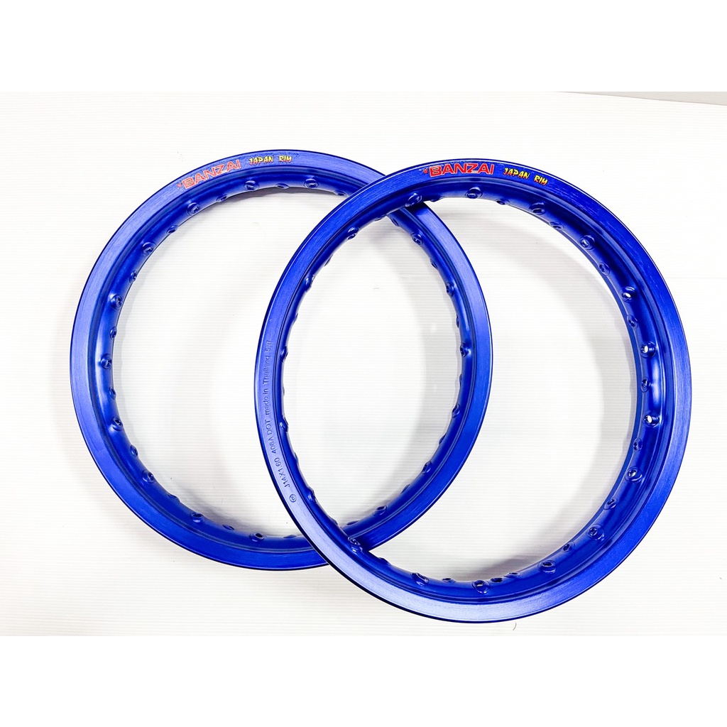 วงล้อ /BANZAI  160-14 สีน้ำเงิน สีดำ สีแดง สีทองวินเทจ สีทองB **ราคาต่อวง‼️