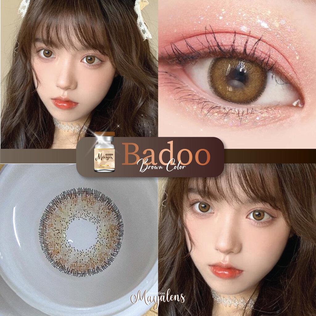 MayaLens Badoo Eff.19 Brown ใหญ่
