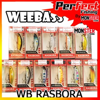 เหยื่อปลั๊กดำน้ำ วีแบส รุ่น ราสโบร่า RASBORA SINKING by WEEBASS