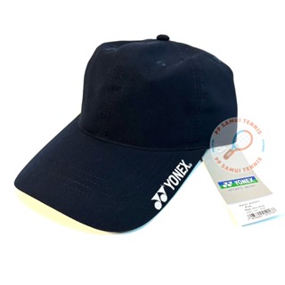 หมวก เทนนิส tennis cap Yonex Blue โลโก้ข้าง ของแท้ พร้อมล