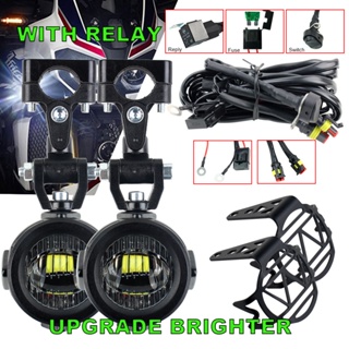 Upgrade Brighter Lamp For BMW R1200GS F800GS F700GS F650 K1600 Motorcycle fog light Auxiliary Lights 40W 60000