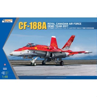 Aircraft Model Kinetic Model 1/48 KI-K48070 CF-188A ROYAL CANADIAN AIR FORCE DEMO TEAM 2017