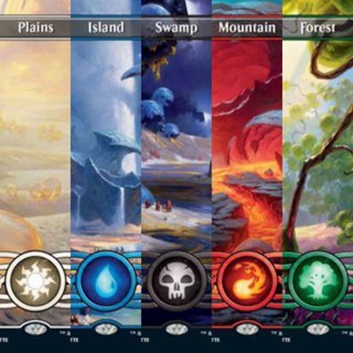 MTG Unfinity Planetary Space Basic Lands การ์ด Magic The Gathering ของแท้ จากชุด Unfinity