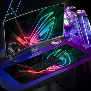 แผ่นรองเม้าส์ RGB 300x800x4มม Mouse Pad แผ่นรองเม้าส์สำหรับเล่นเกมส์ With Lights 7colors