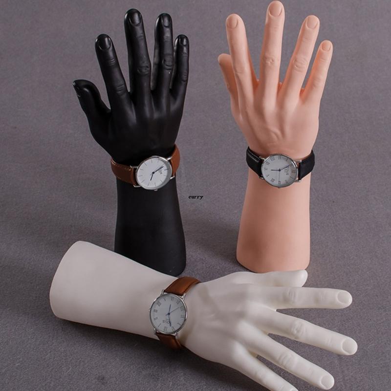 หุ่นมือผู้ชาย สําหรับโชว์เครื่องประดับ สร้อยข้อมือ สร้อยคอ แหวน