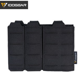 Idogear กระเป๋ายุทธวิธีทหาร สําหรับ 9 มม. และกระเป๋า 556 Mag MOLLE 3586