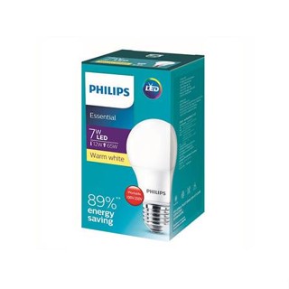 หลอด LED PHILIPS A60 ESSENTIAL 7 วัตต์ E27 WARMWHITE