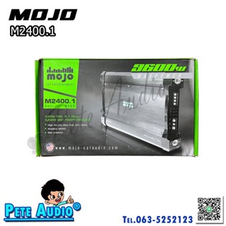 POWERAMP - CLASS D [MOJO M2400.1]