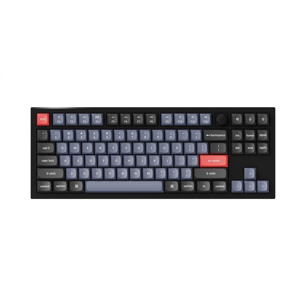 Keychron Q3 Custom Keyboard QMK VIA ENG (คัสต้อมคีย์บอร์ด ภาษาอังกฤษ ขนาด TKL ยอดนิยม)