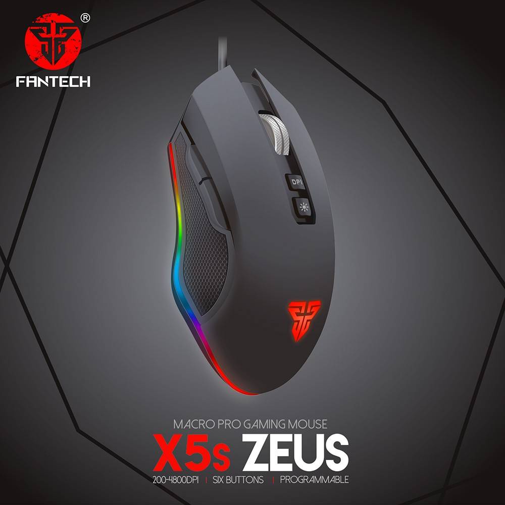 FANTECH X5s ZEUS MACRO PRO GAMING MOUSE