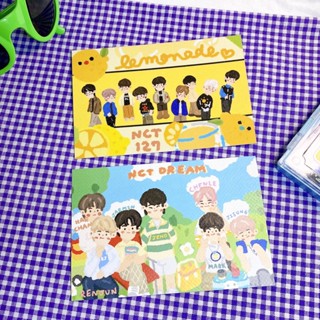 (สินค้าพร้อมส่ง) NCT 127 Lemonade NCT DREAM Hello Future  fanart postcard ขนาด A6 สุดน่ารัก