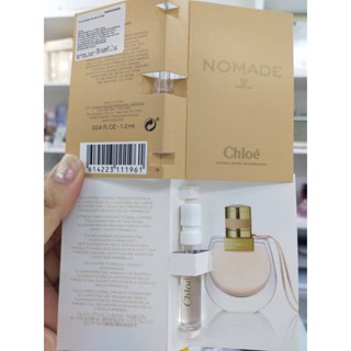 1.2ml Chloe Nomade EDP น้ำหอม สำหรับผู้หญิง กลิ่นใหม่ โคลเอ้ ความรู้สึกหญิงสาว รักการผจญภัย กลิ่นอบอุ่น 1.2ml. no made