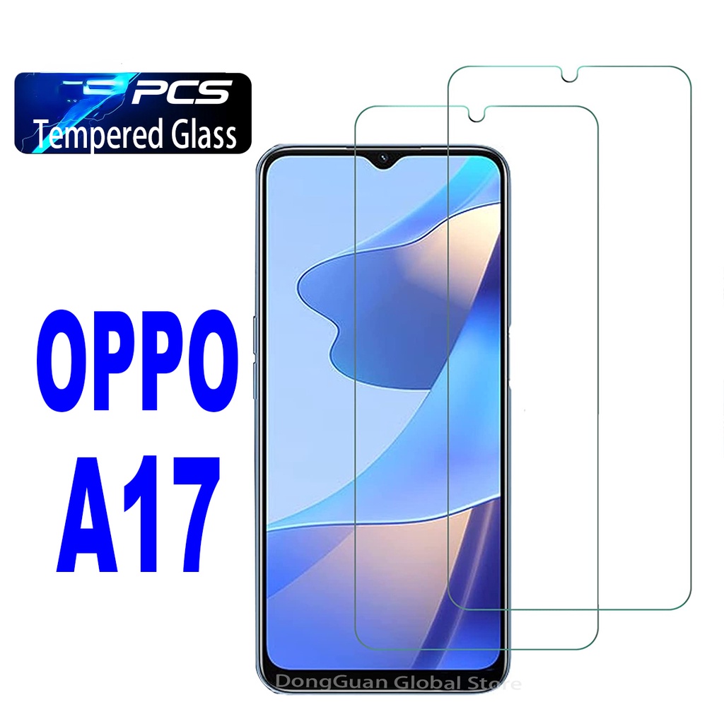 2PCS OPPO A17 A17K A77 A77S A98 A57 A58 A78 A95 A74 A16K A77S A57e 4G 5Gป้องกันหน้าจอฟิล์มแก้วOPPO R