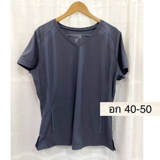 เสื้อกีฬาสาวอวบอ้วน อก 40-50