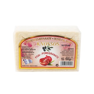 Natural Efe | KNOSSOS - Pomegranate Olive Oil Soap | สบู่น้ำมันมะกอก เมล็ดทับทิม 100g