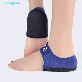 Abongsea 1 คู่ ซิลิโคนเจล ป้องกันส้นเท้า ฝ่าเท้าอักเสบ บรรเทาอาการปวด เบาะ Unisex ดี