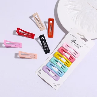 Cute 108 กิ๊บติดผม กิ๊บแป๊ก 6 ชิ้น สไตล์เกาหลี รุ่น ยาว 5 cm.