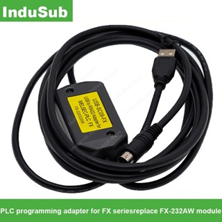 อะแดปเตอร์โปรแกรม USB-SC09-FX USB PLC แบบเปลี่ยน สําหรับโมดูล FX series FX-232AW USB-SC09FX USBSC09FX รองรับWin7 win8 ส่งฟรี